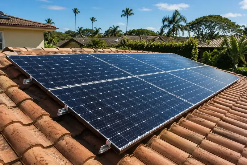 Installation de panneaux solaires à Arçais